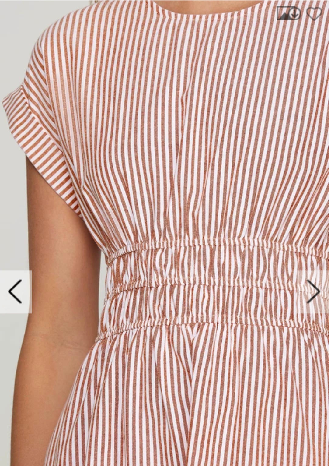 Striped Midi Dress
