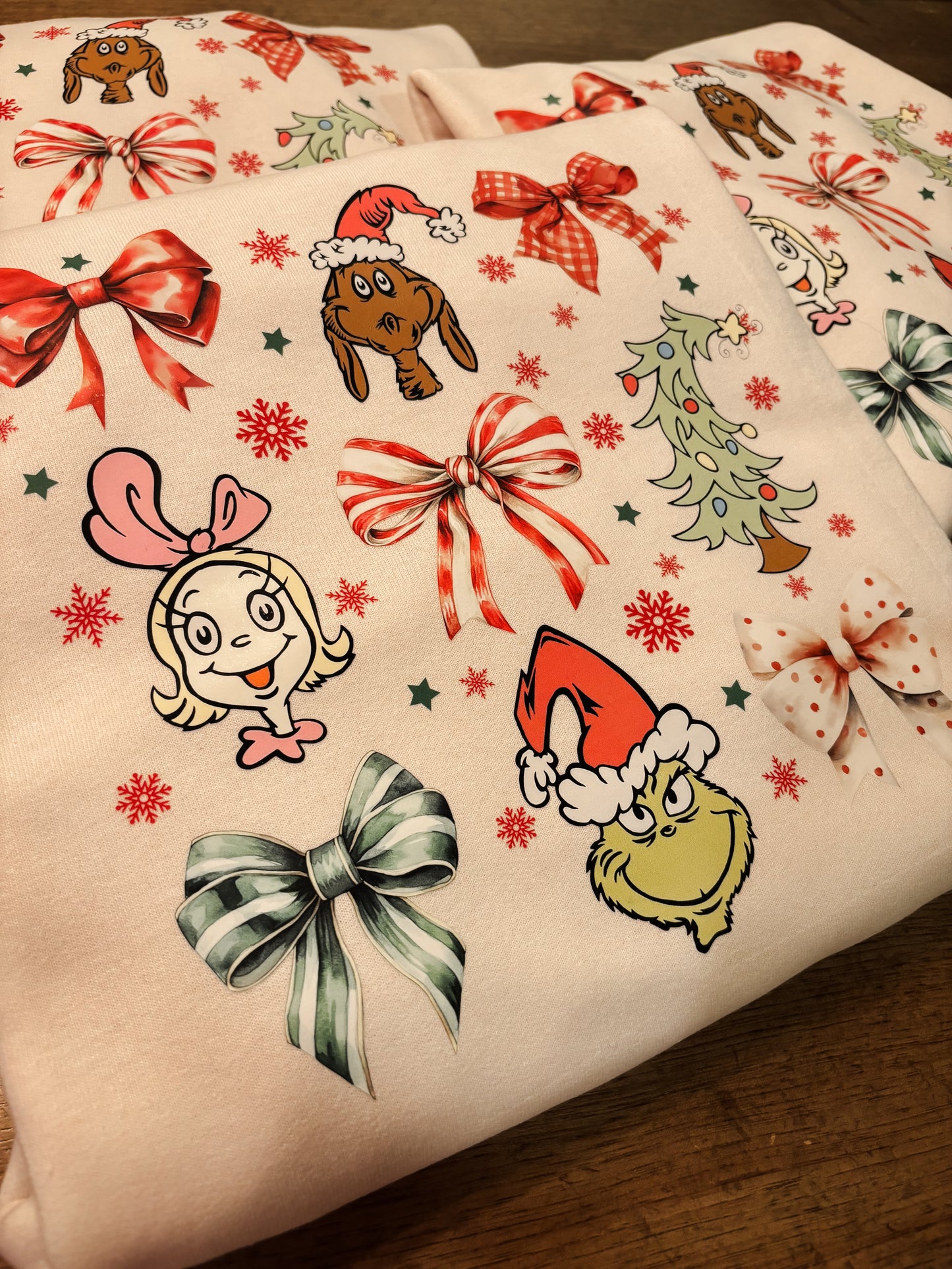 Grinch Coquette Sweatshirt