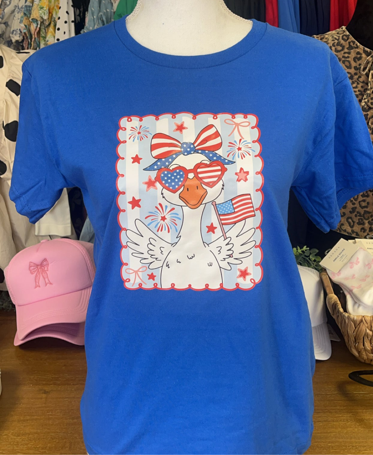 Patriotic Duck Tee - Kids