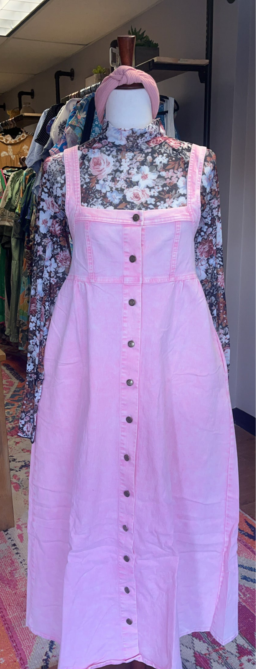 Button Down Maxi