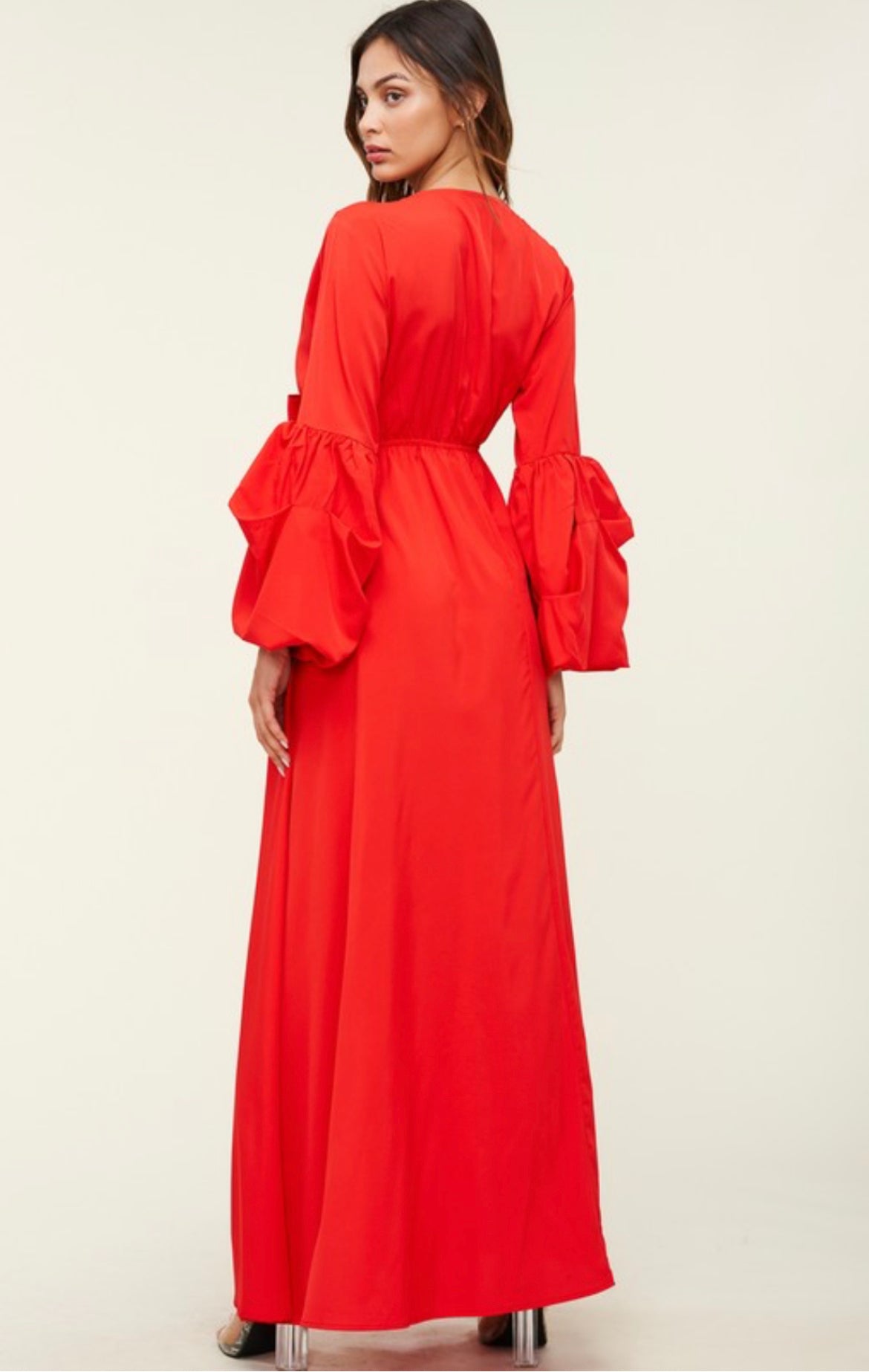 Tie Up Maxi Dress