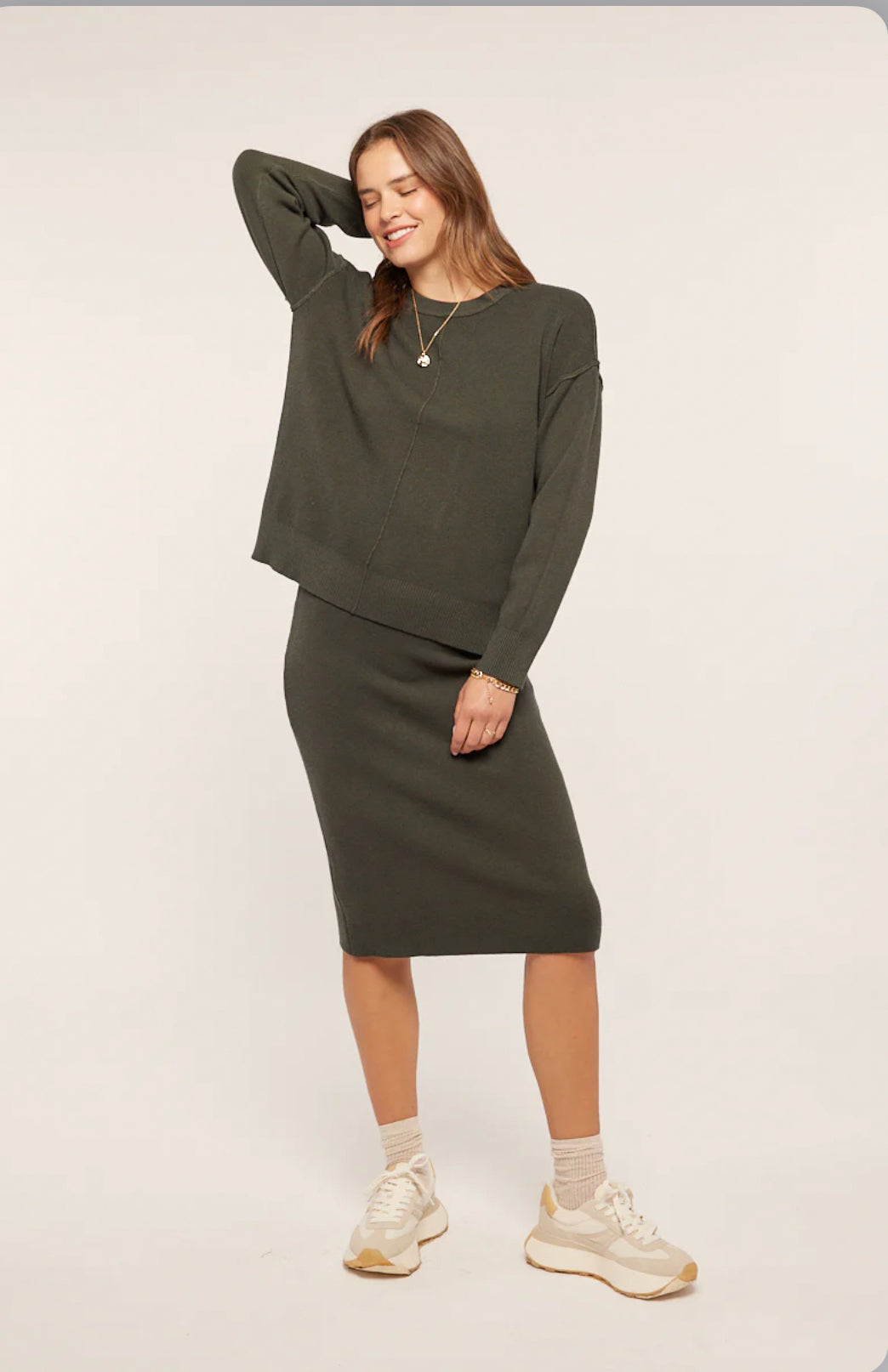 Sweater Midi Skirt