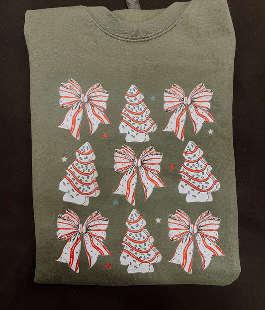 Christmas Cakes Sweatshirt