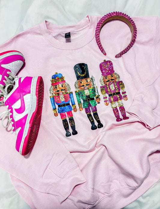 Nutcracker Pink Sweatshirt