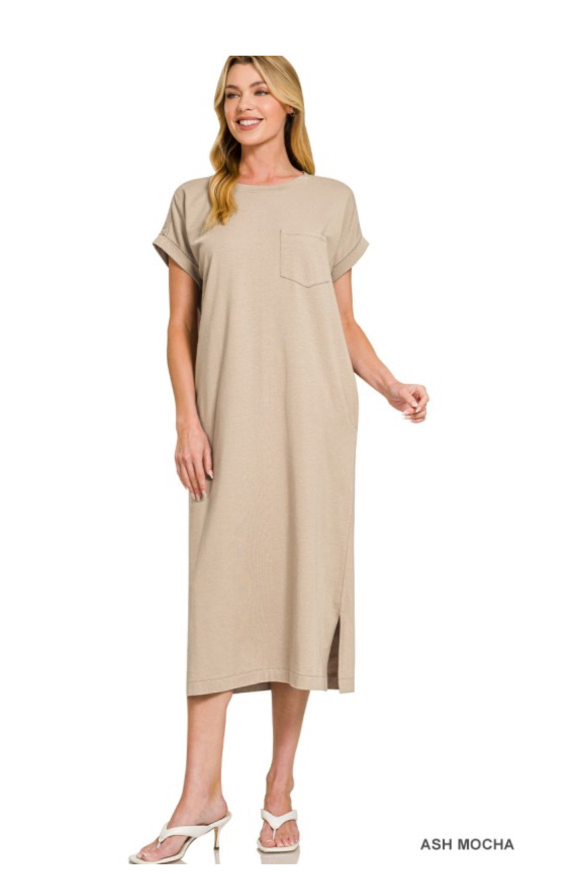 Mocha T-Shirt Dress