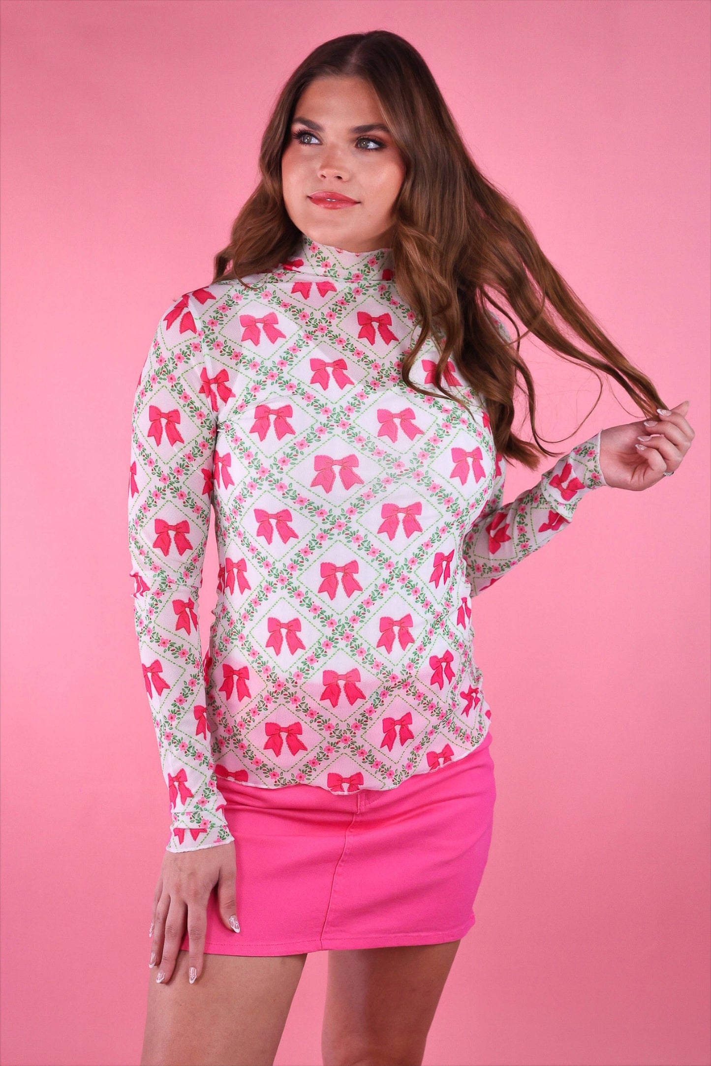 Lattice Bow Mesh Top