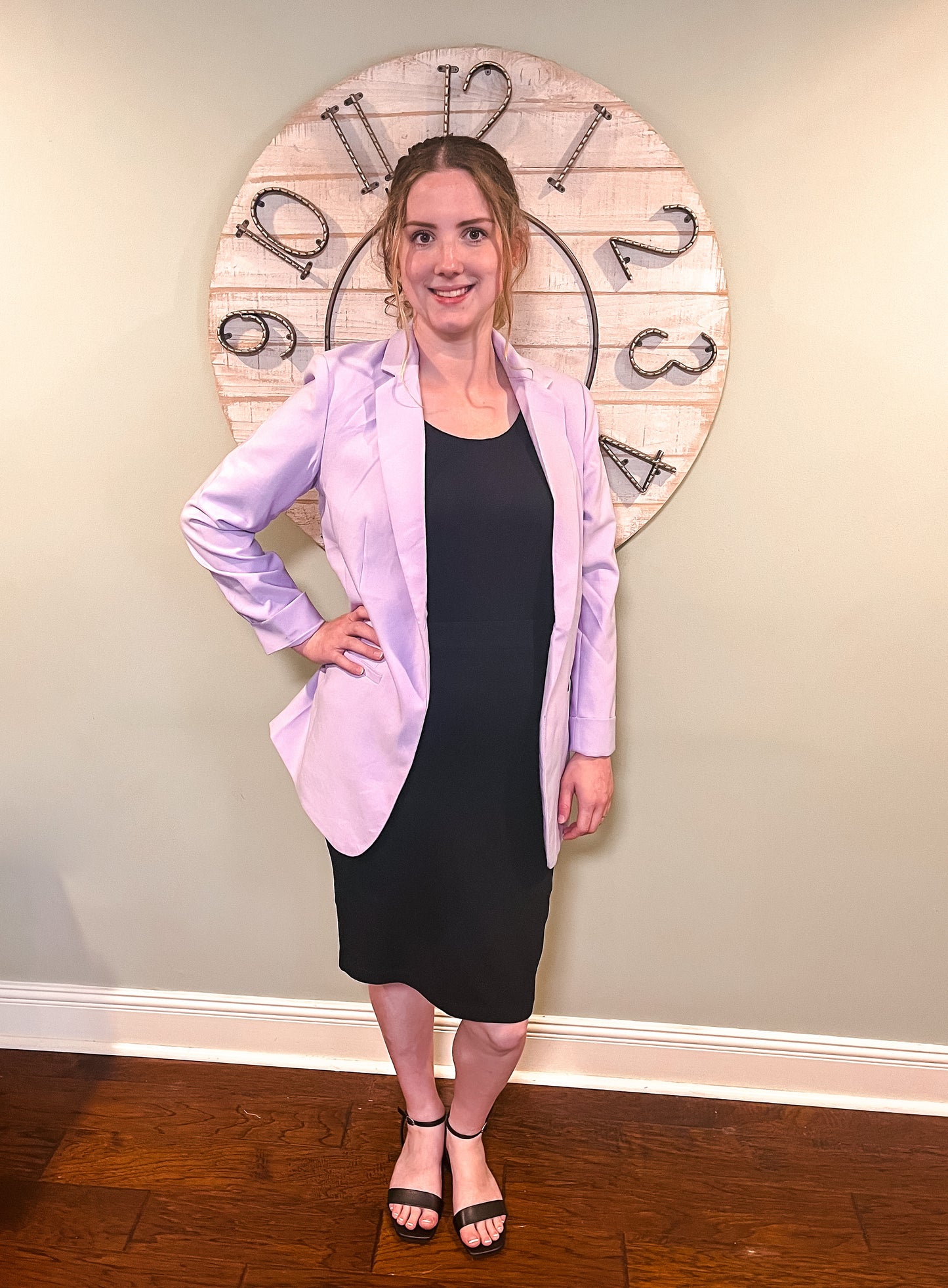 Basic Blazer- Lavender