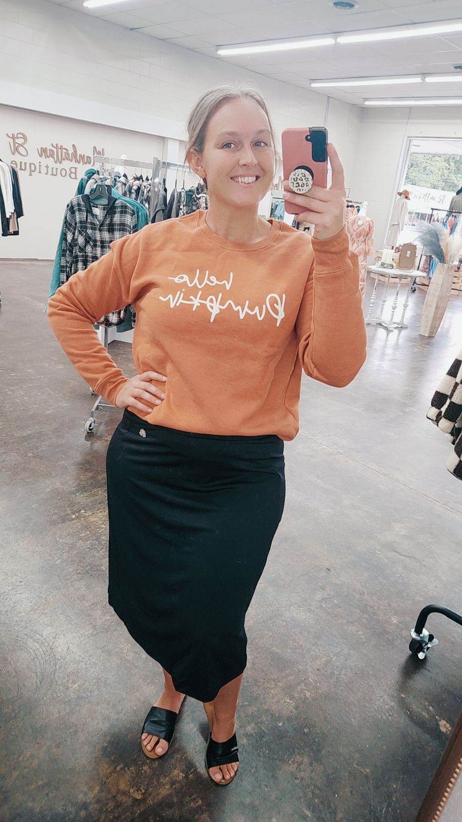 Hello Pumpkin Sweatshirt