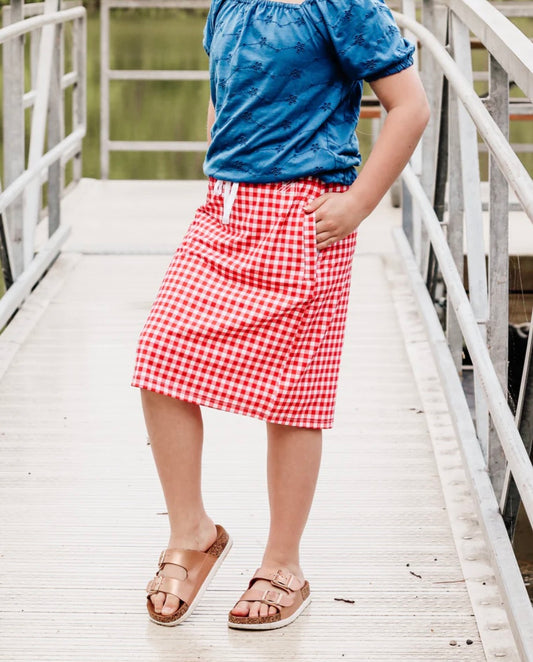 Red Gingham Kids