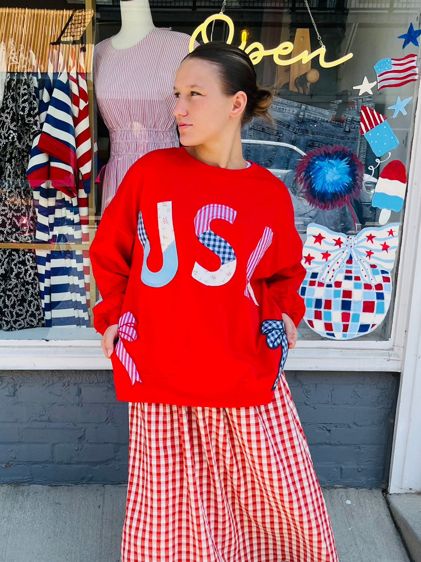 USA Bow Side Top
