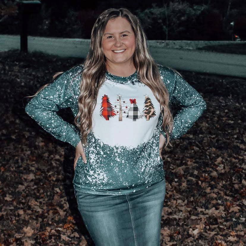 Bleached Christmas Sweatshirt