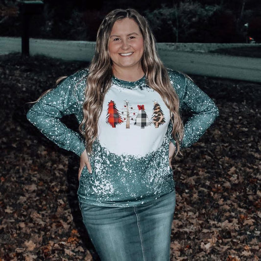 Bleached Christmas Sweatshirt