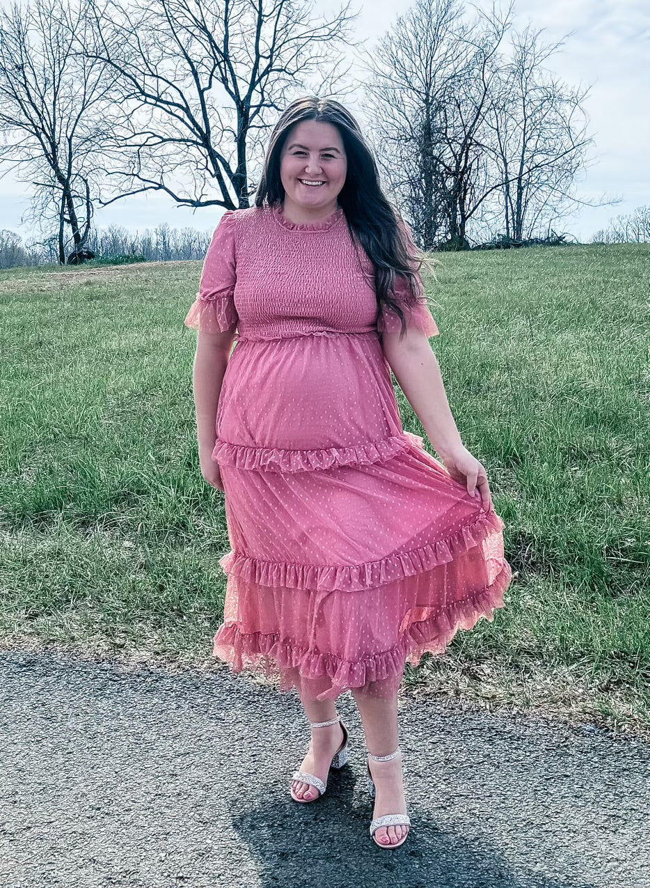 Ruffled Maxi Dress