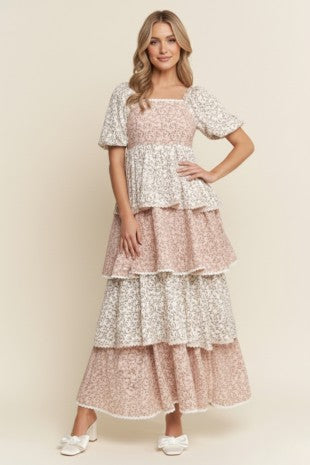 Floral Tiered Maxi
